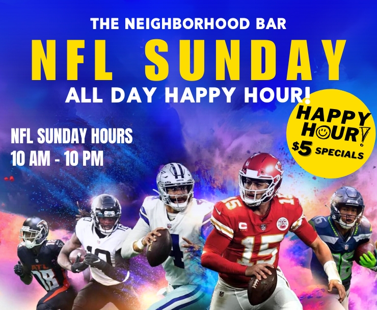 The Neighborhood Bar NFL Sunday